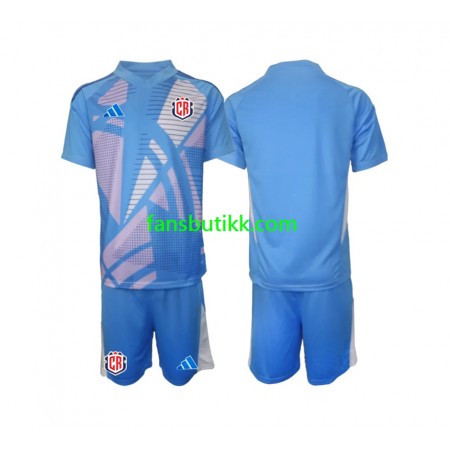 Fotballdrakt Costa Rica Keeper Barn Hjemmetrøye 2024 Kortermet
